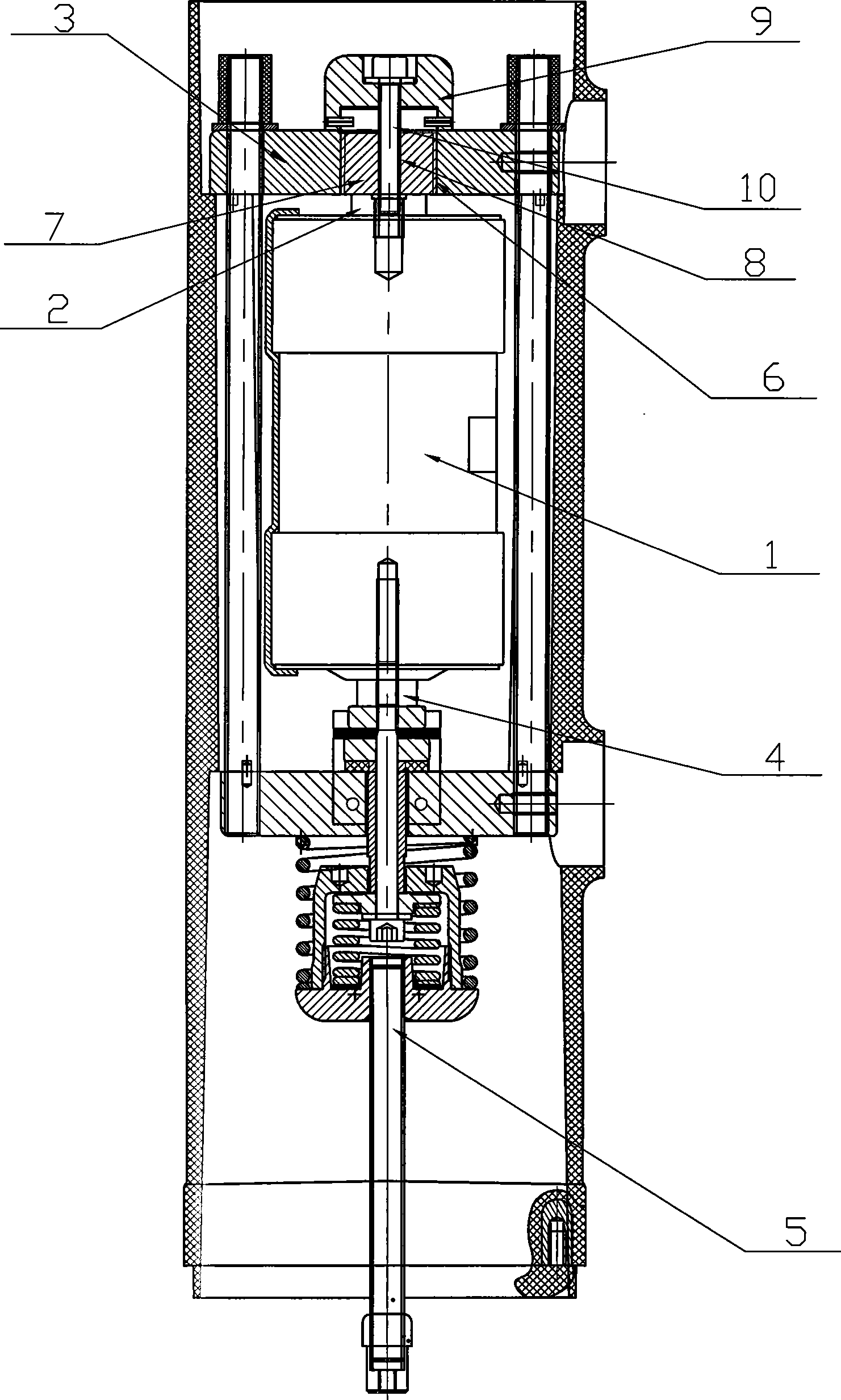 Vacuum circuit-breaker