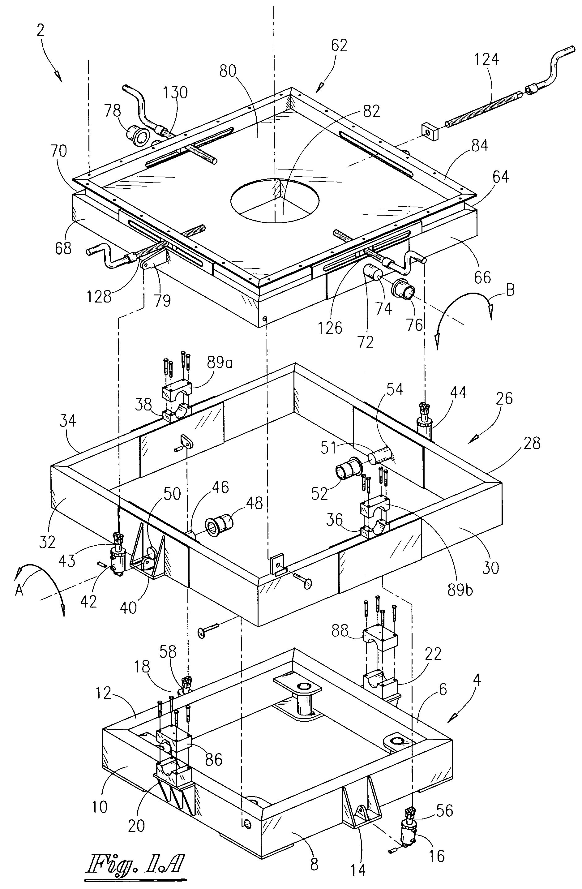 Apparatus and method for supporting structures on offshore platforms