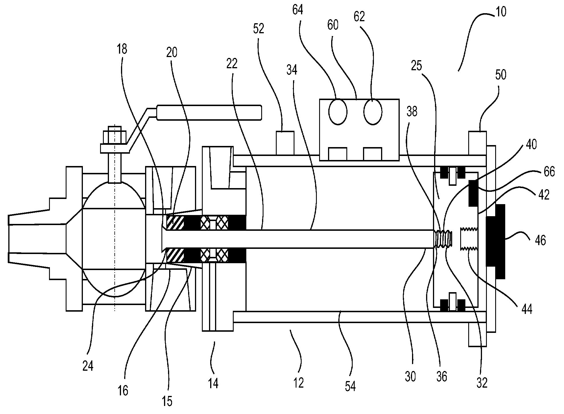 Tapping point clearing apparatus