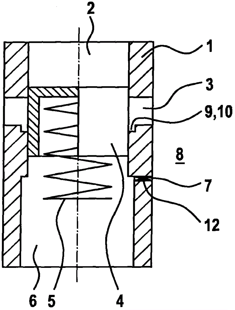 Overflow valve for a fuel injection system, and fuel injection system