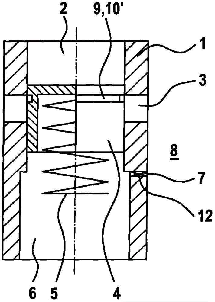 Overflow valve for a fuel injection system, and fuel injection system