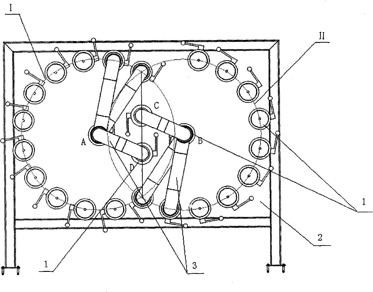 Sterile waterline system cleaning in place (CIP) pipeline converter plate