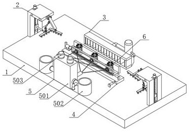 Cold and heat resistance detection device for medium borosilicate glass