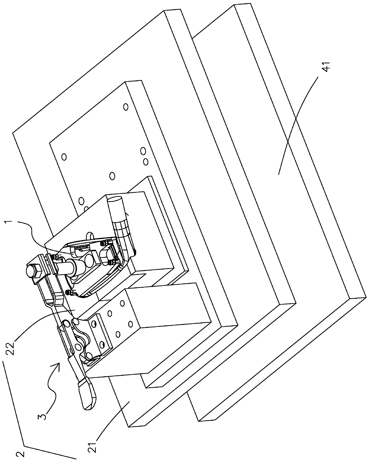 Panel spot welding jig for golf head