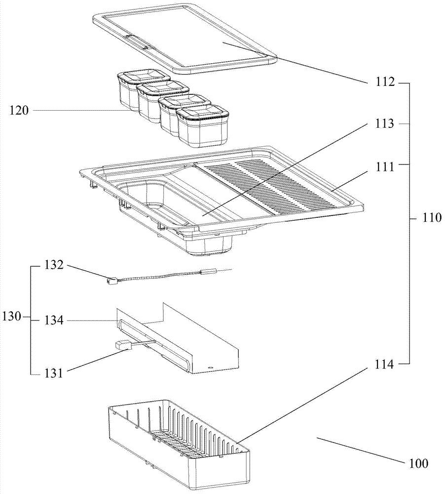 Yogurt machine module and refrigerator