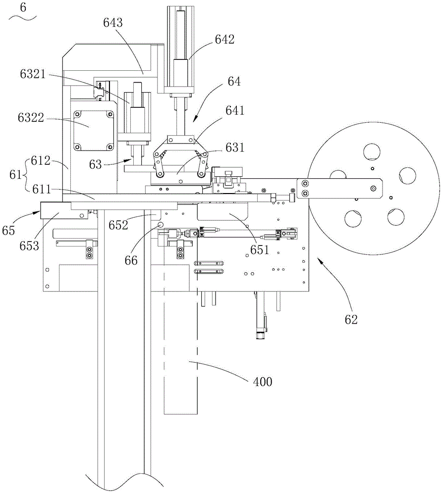 Laminating machine and cell rubberizing structure and cell rubberizing method therefor