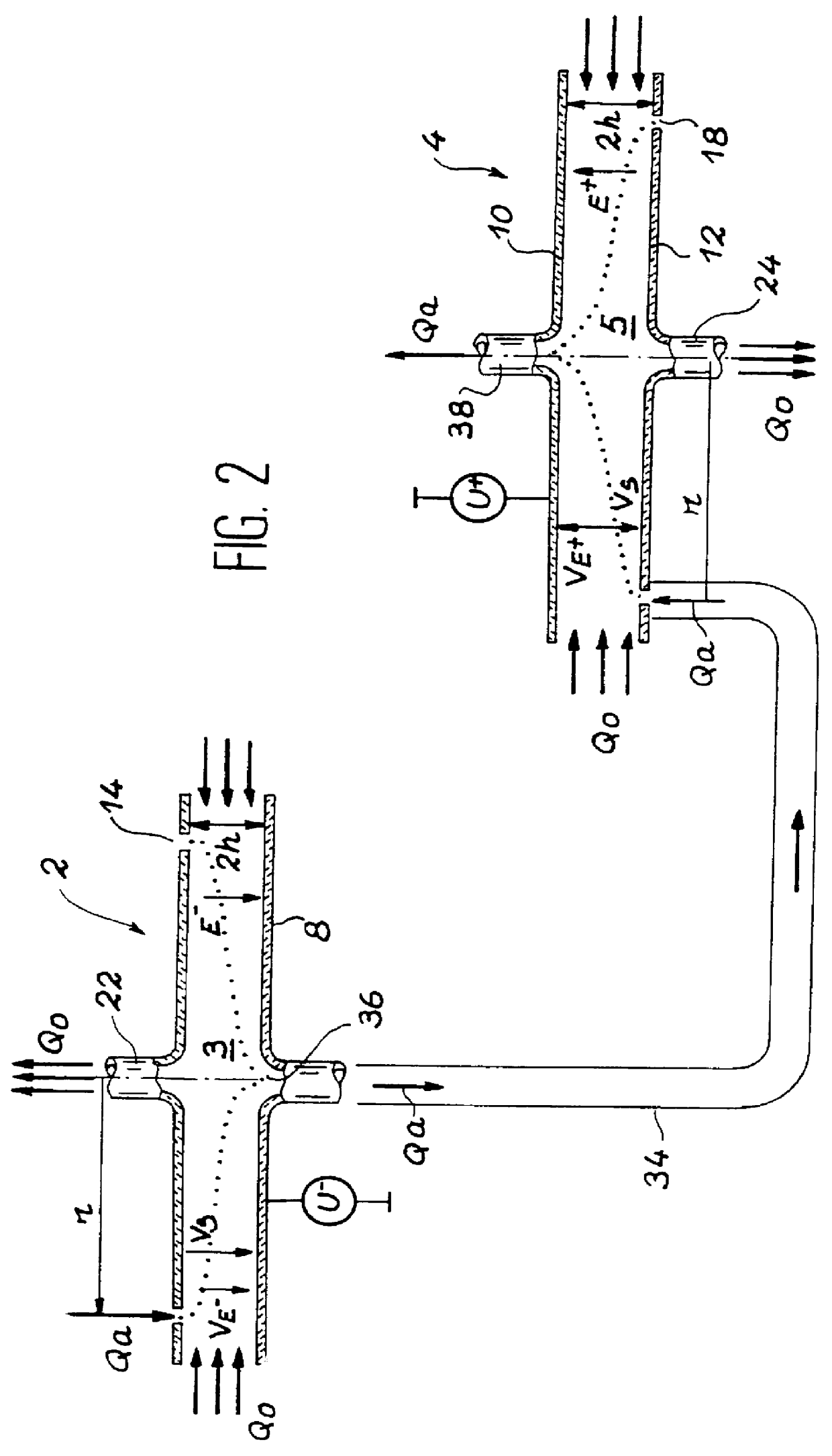 Charged particle selector as a function of particle electrical mobility and relaxation time