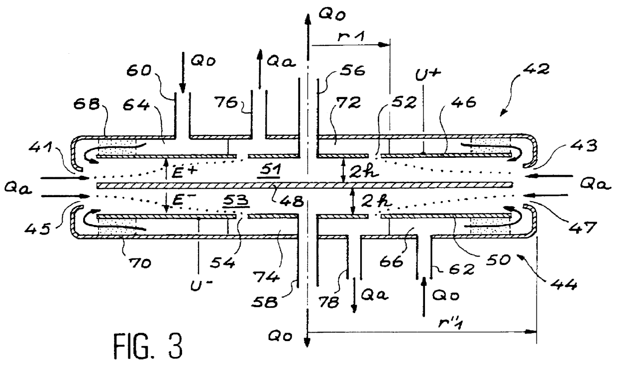 Charged particle selector as a function of particle electrical mobility and relaxation time