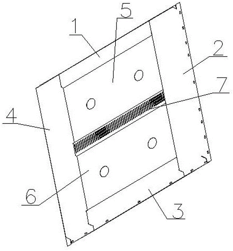 Elevator decoration suspended ceiling capable of preventing ceiling core fall