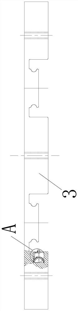 Novel elevator landing door plate assembly