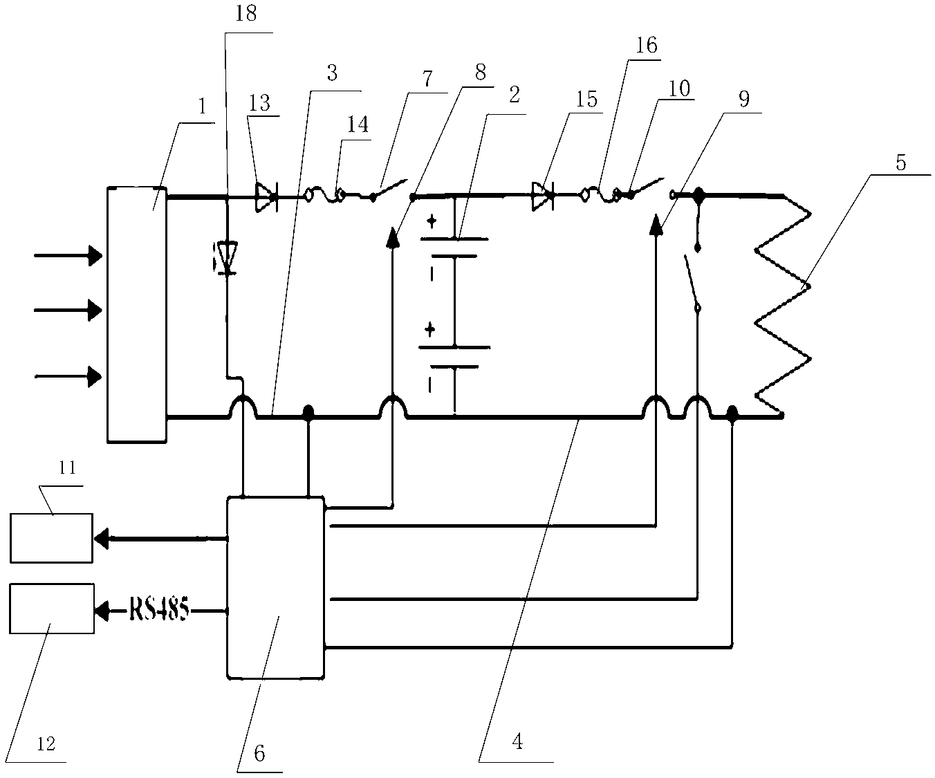 Mining nickel-metal hydride battery system