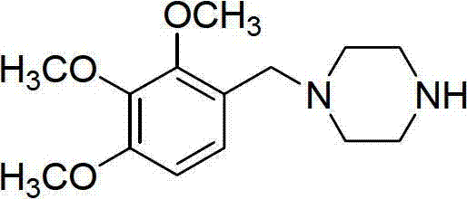 Preparation method of trimetazidine