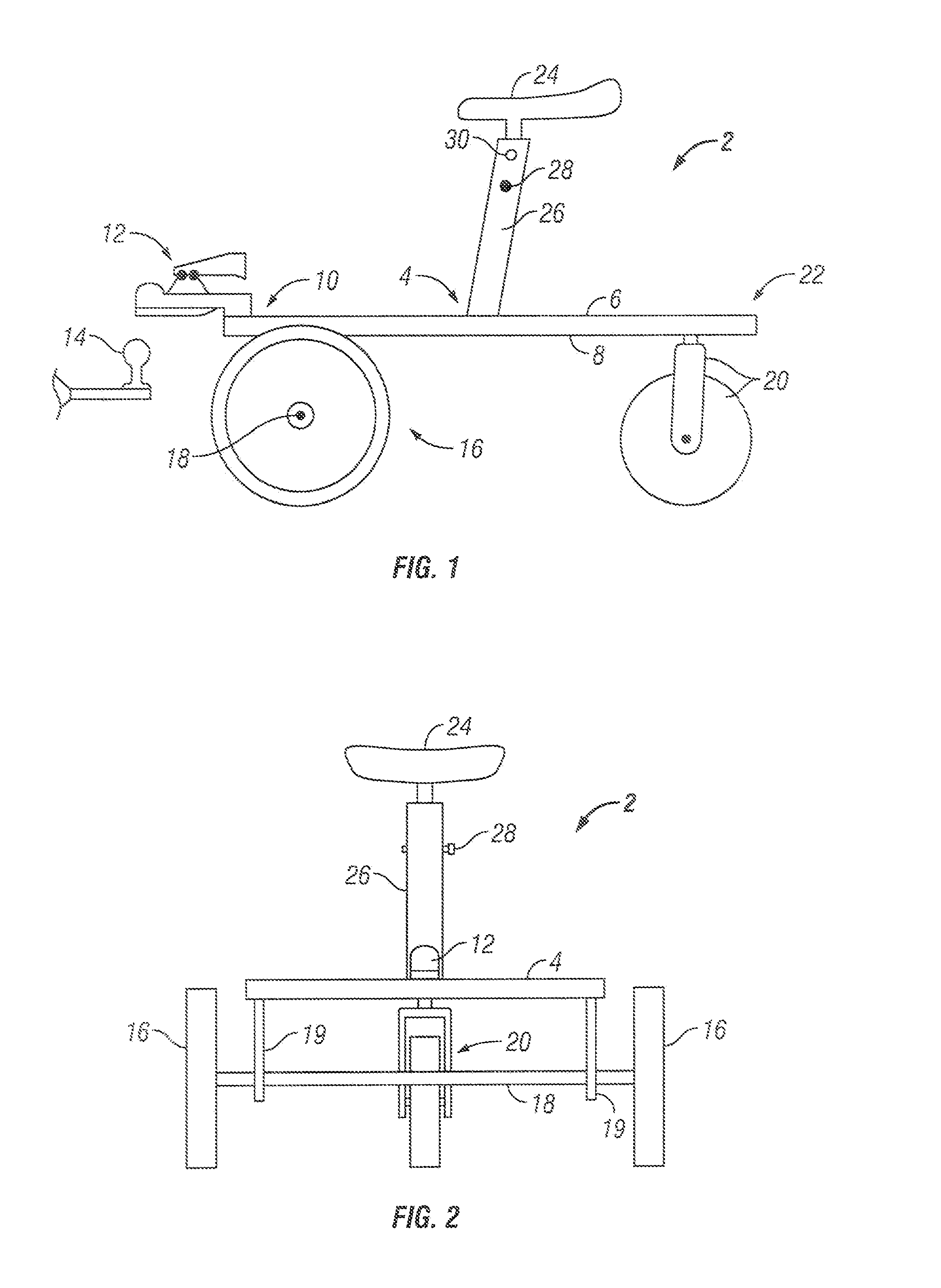 Sulky for self-propelled machines