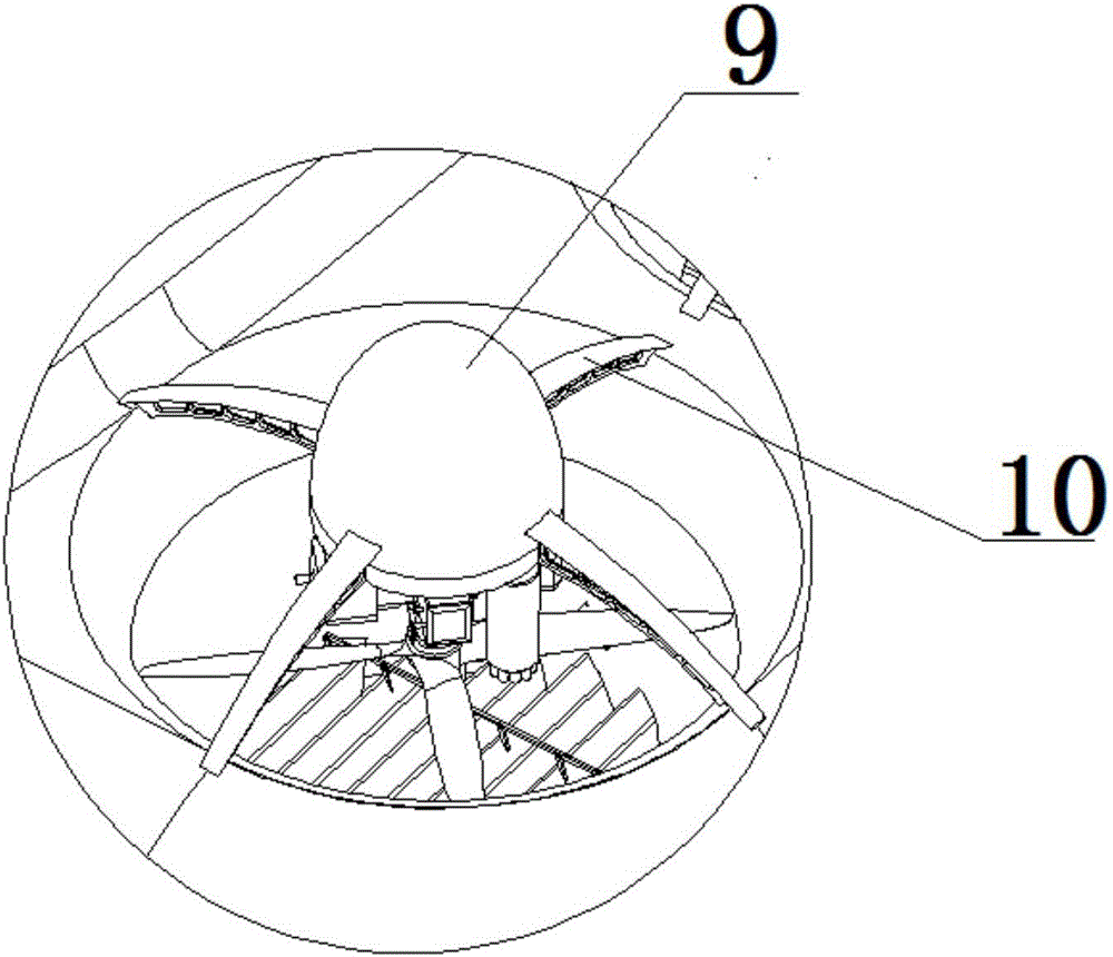 Rectangular combination ducted aircraft and flight control system and method thereof