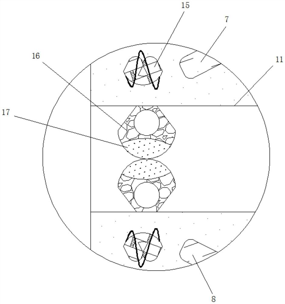 Containing box for detecting package of electronic vacuum device