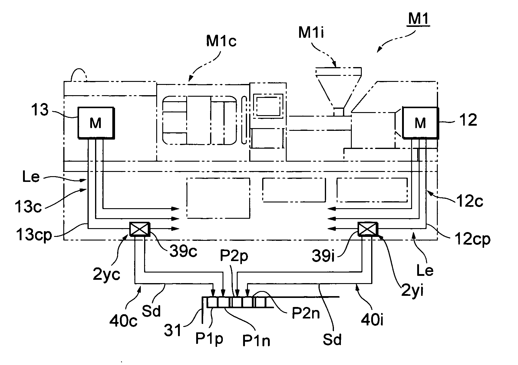 Anomaly monitoring system for molding machine