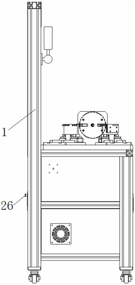 Method for detecting wall thickness and wall thickness difference of bipyramid