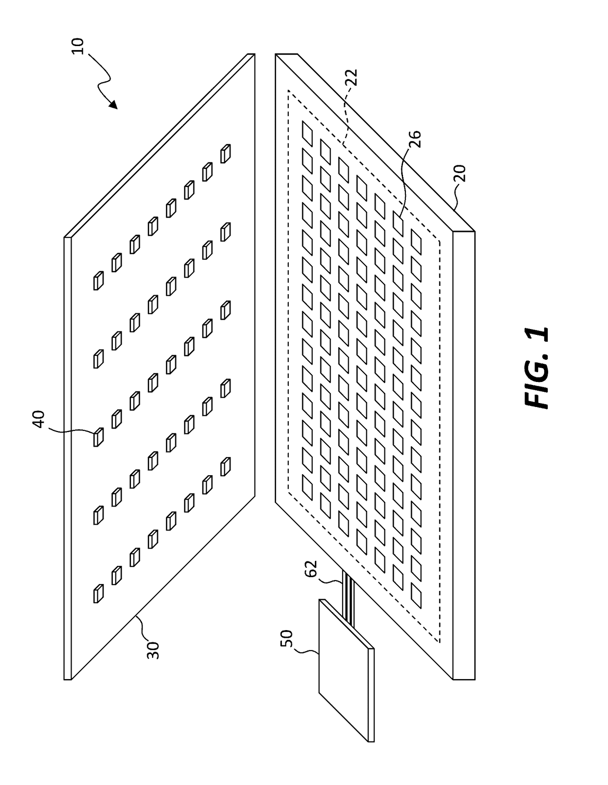 Display with micro-led front light