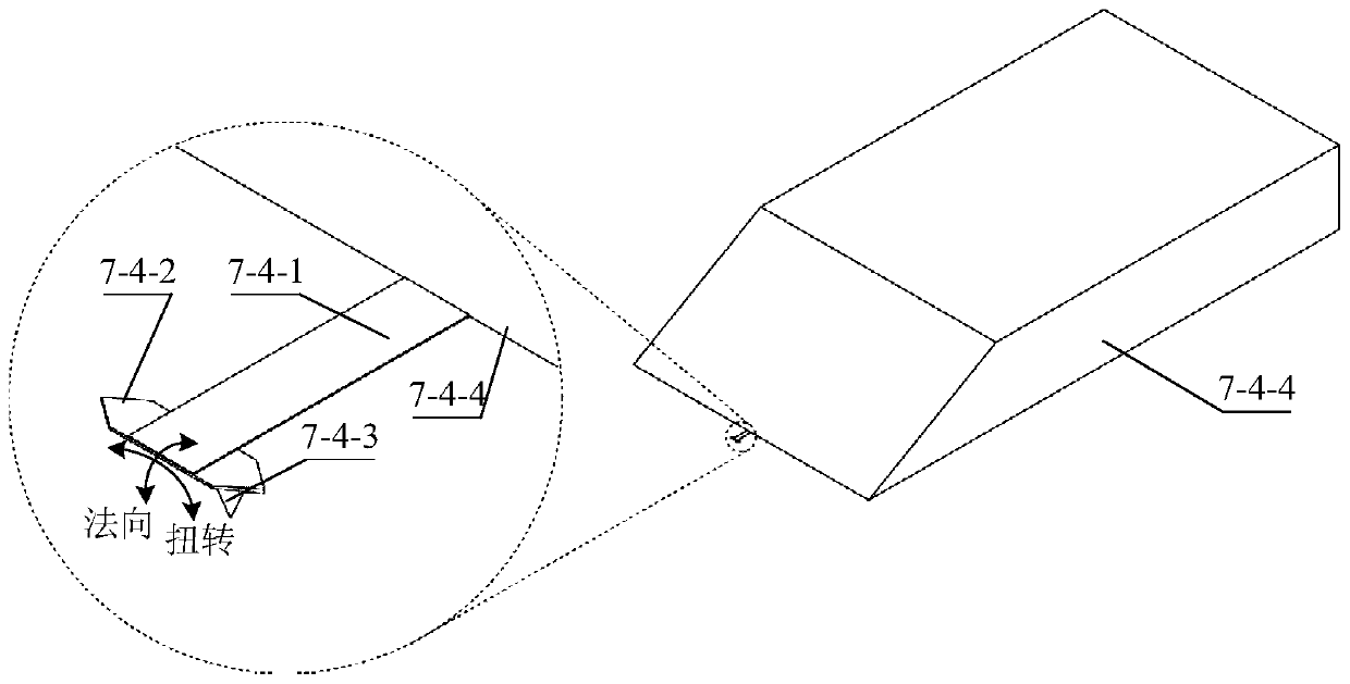 Kelvin probe force microscope measurement method based on T-shaped cantilever beam probe