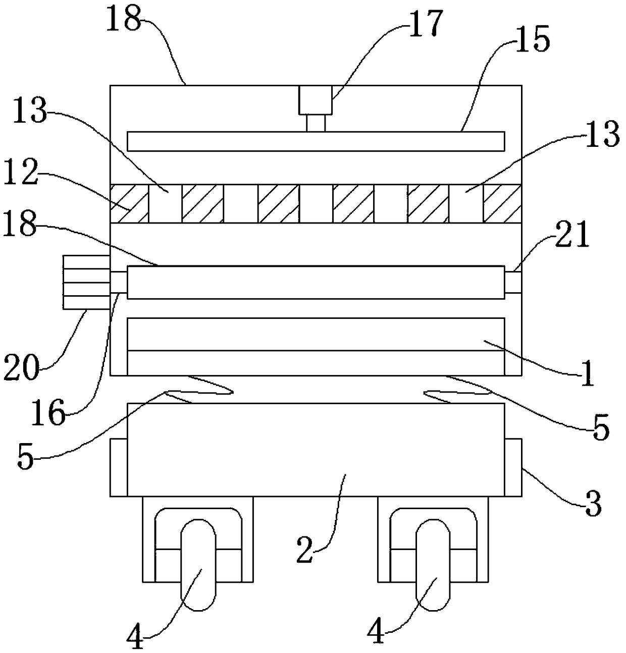 Coal ball broken material collection device