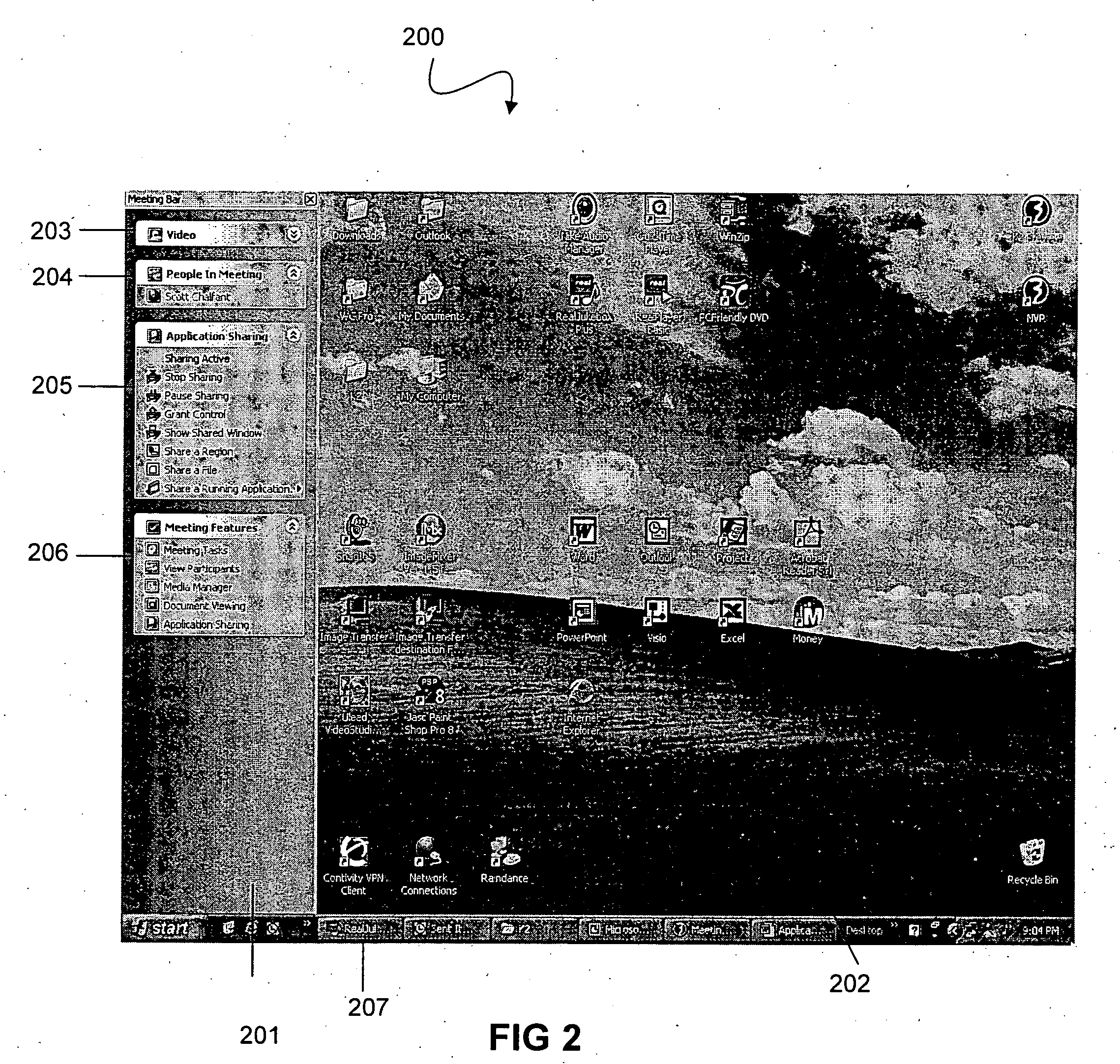 Systems and methods for improved application sharing in a multimedia collaboration session