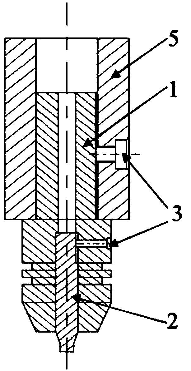 Plug pin type titanium alloy panel friction stir spot welding method