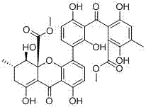 Secalonic acid I derived from penicillium oxalicum and application of secalonic acid I for preparing medicine for preventing human colon cancer