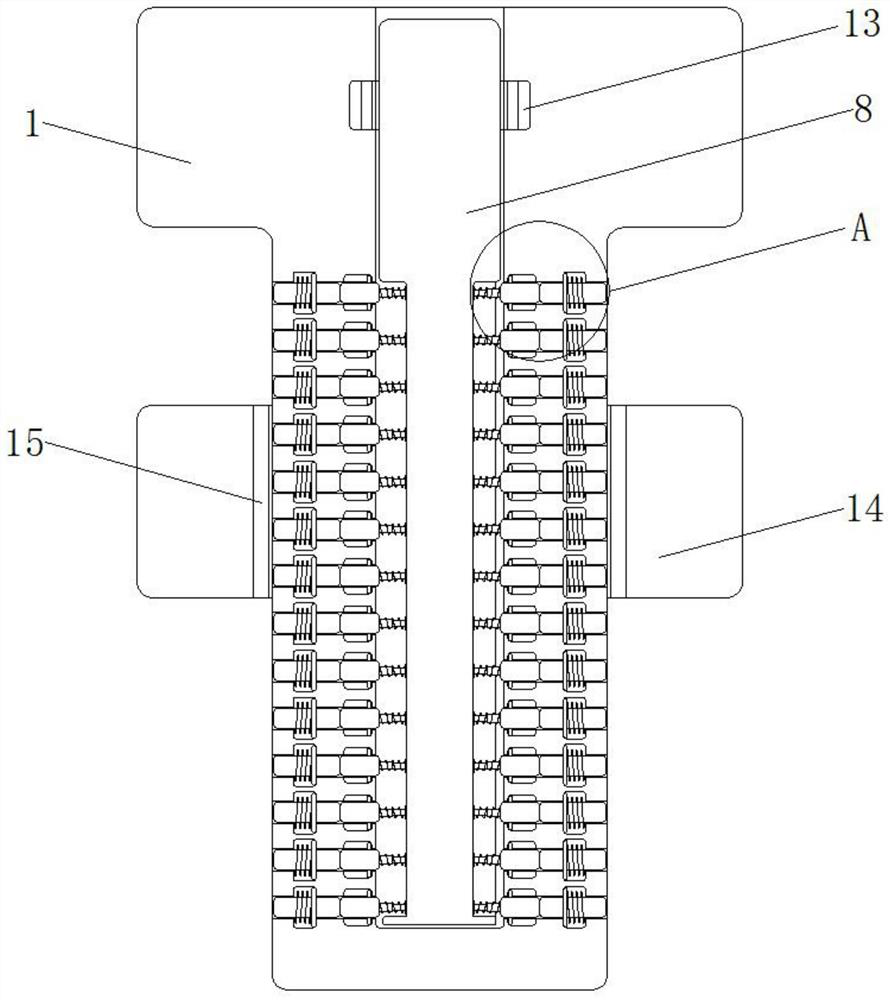 A self-locking fixing bolt for construction engineering