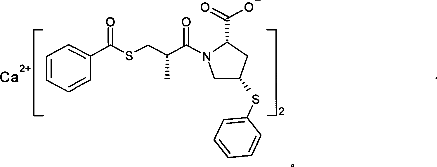 Method for synthesizing Zofenopril