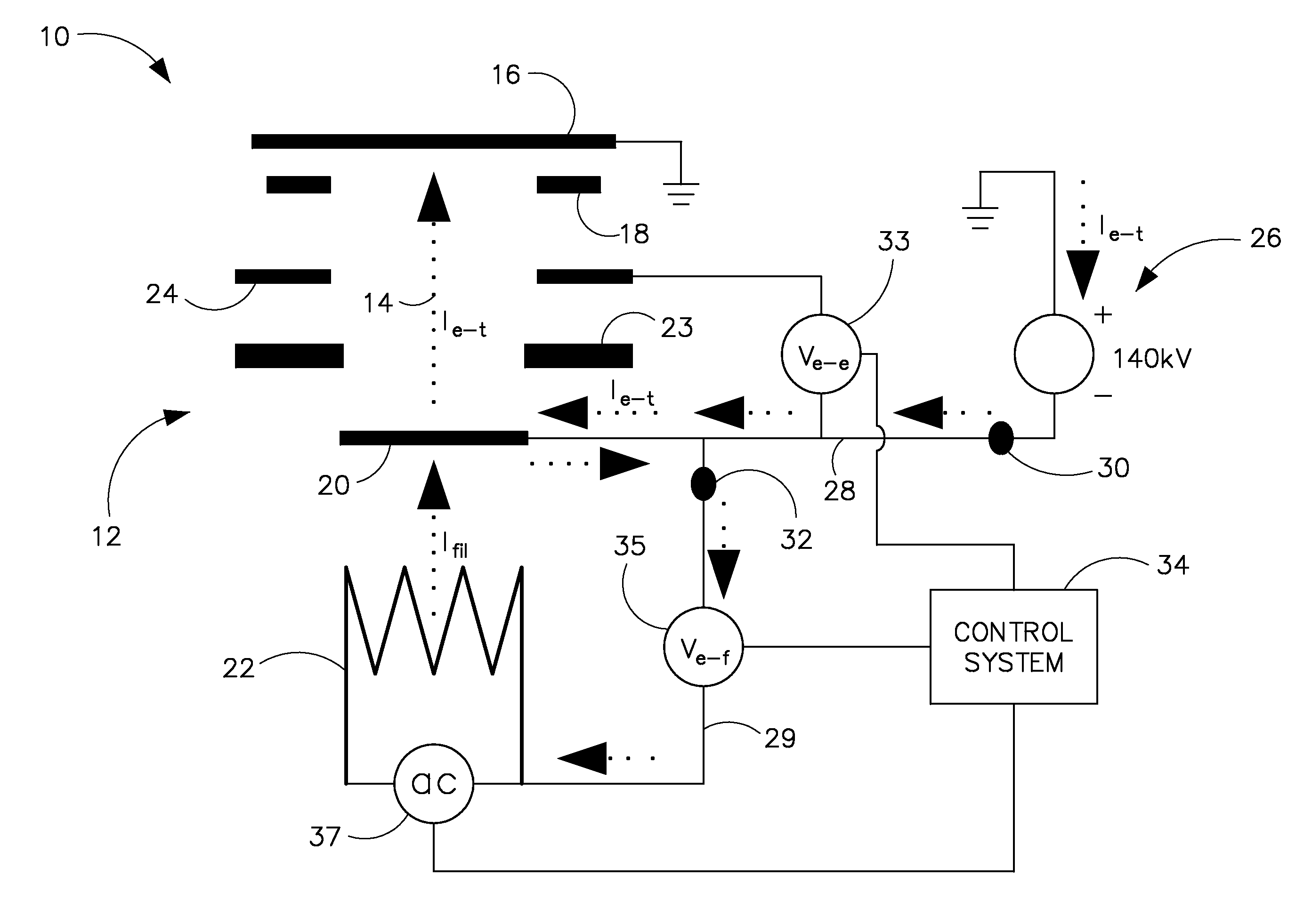 Pierce gun and method of controlling thereof