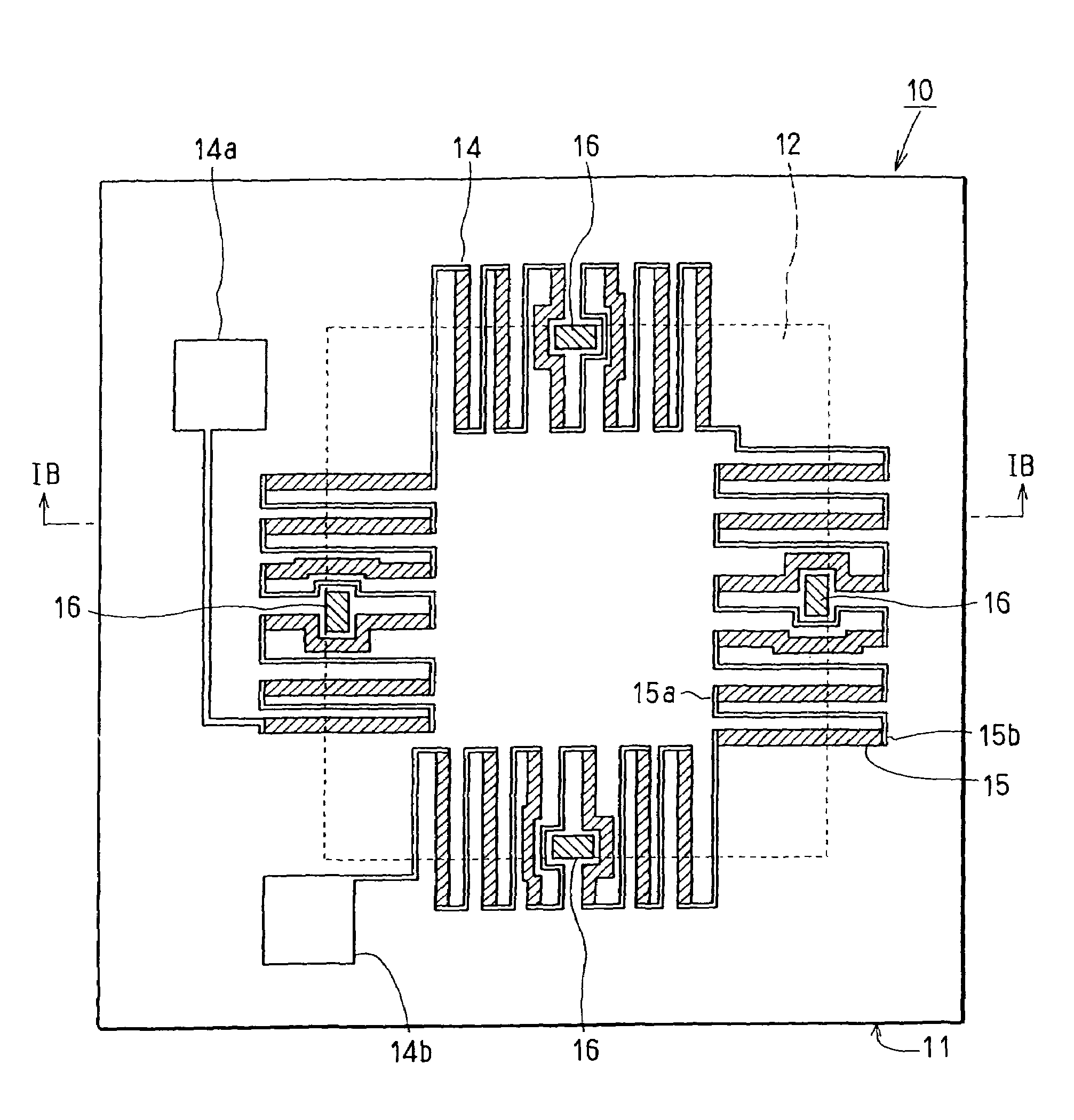 Sensor having membrane