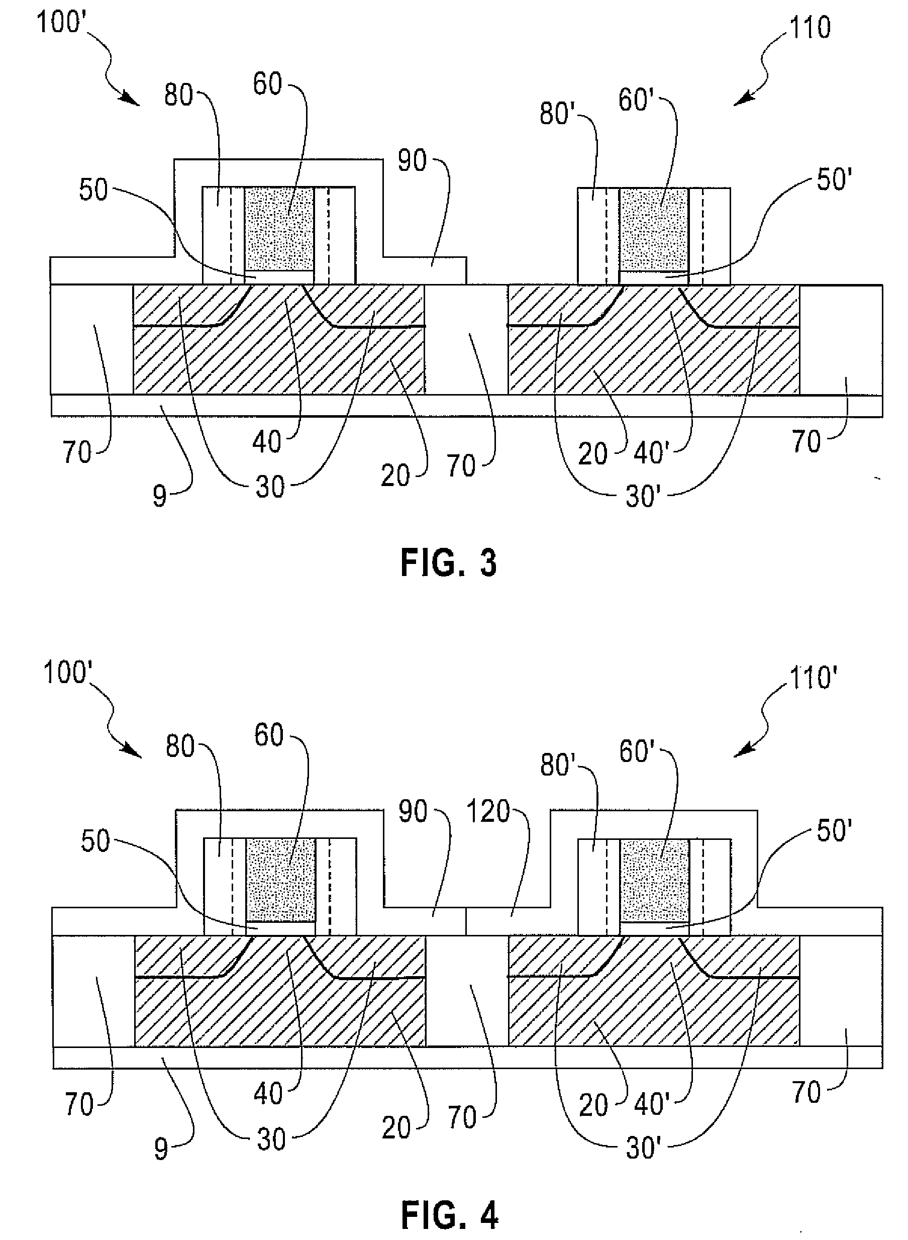 Field effect transistor using carbon based stress liner