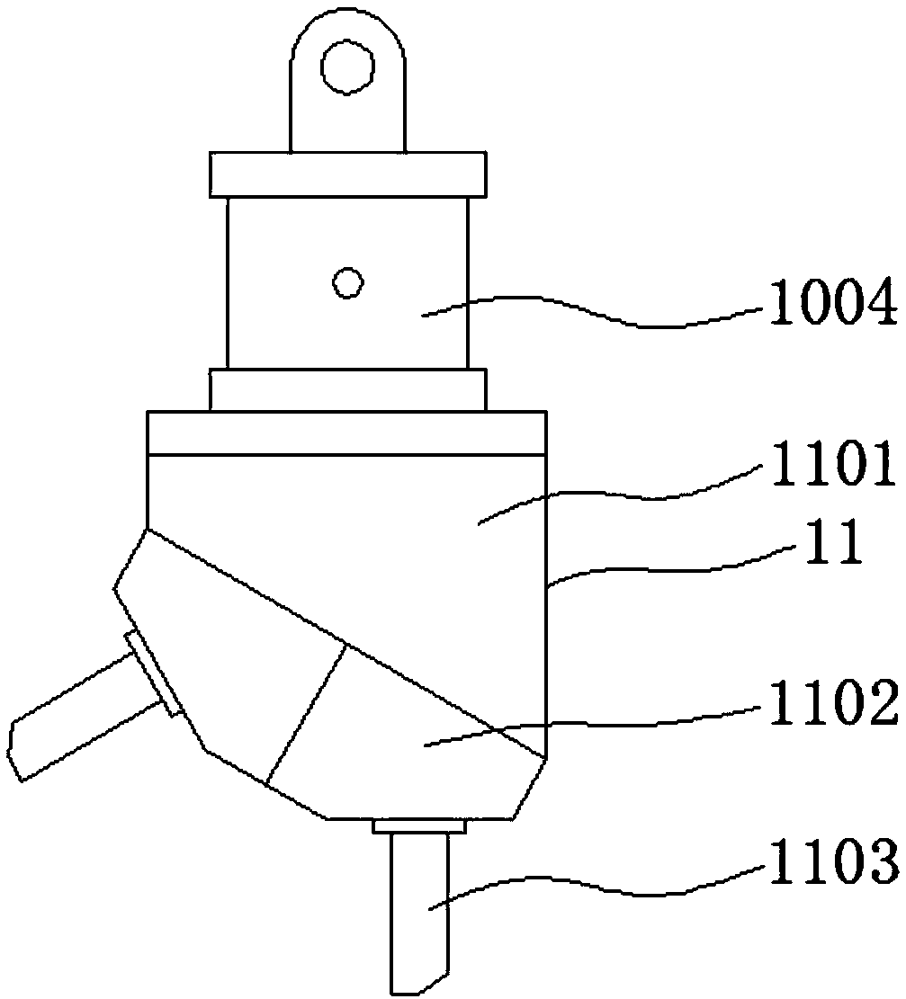 Metal processing manipulator with tool replacement function