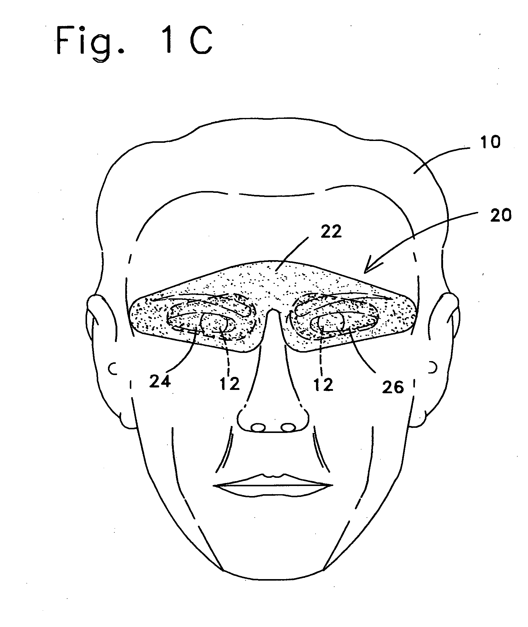 Multi-use eye mask or shield