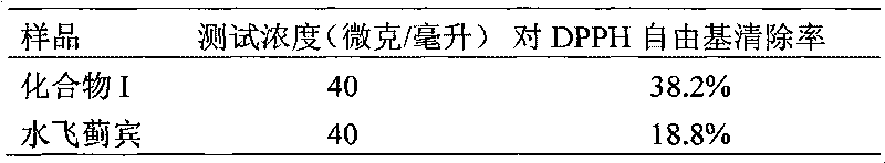 Isopentenyl-oxyl substituted dehydrogenized silybin ether and preparation method and application thereof