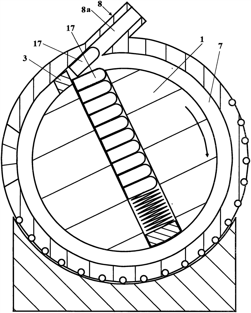 Rotating wheel type cannon