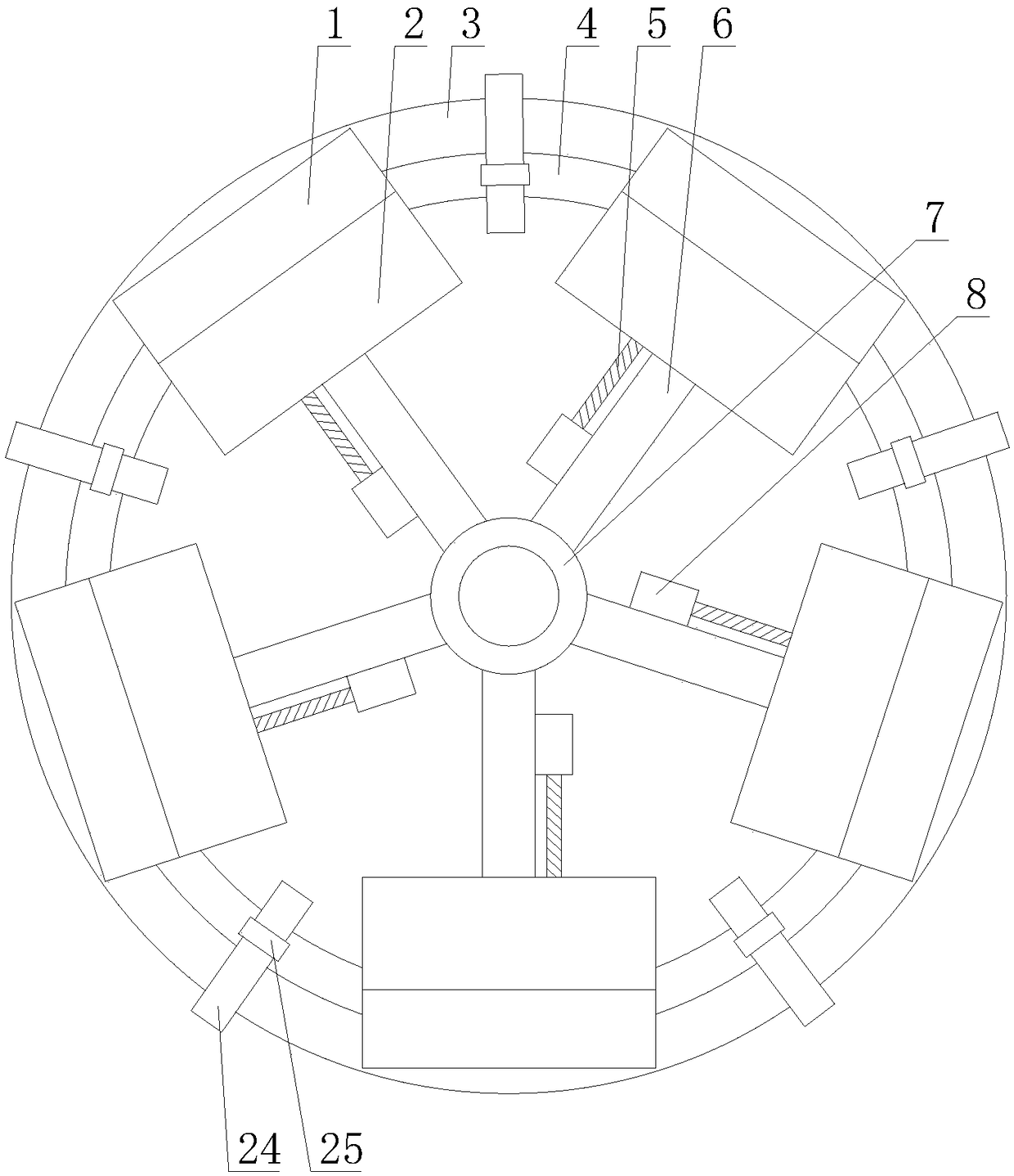 Durable highway and railway dual-purpose wheel with anti-skid function