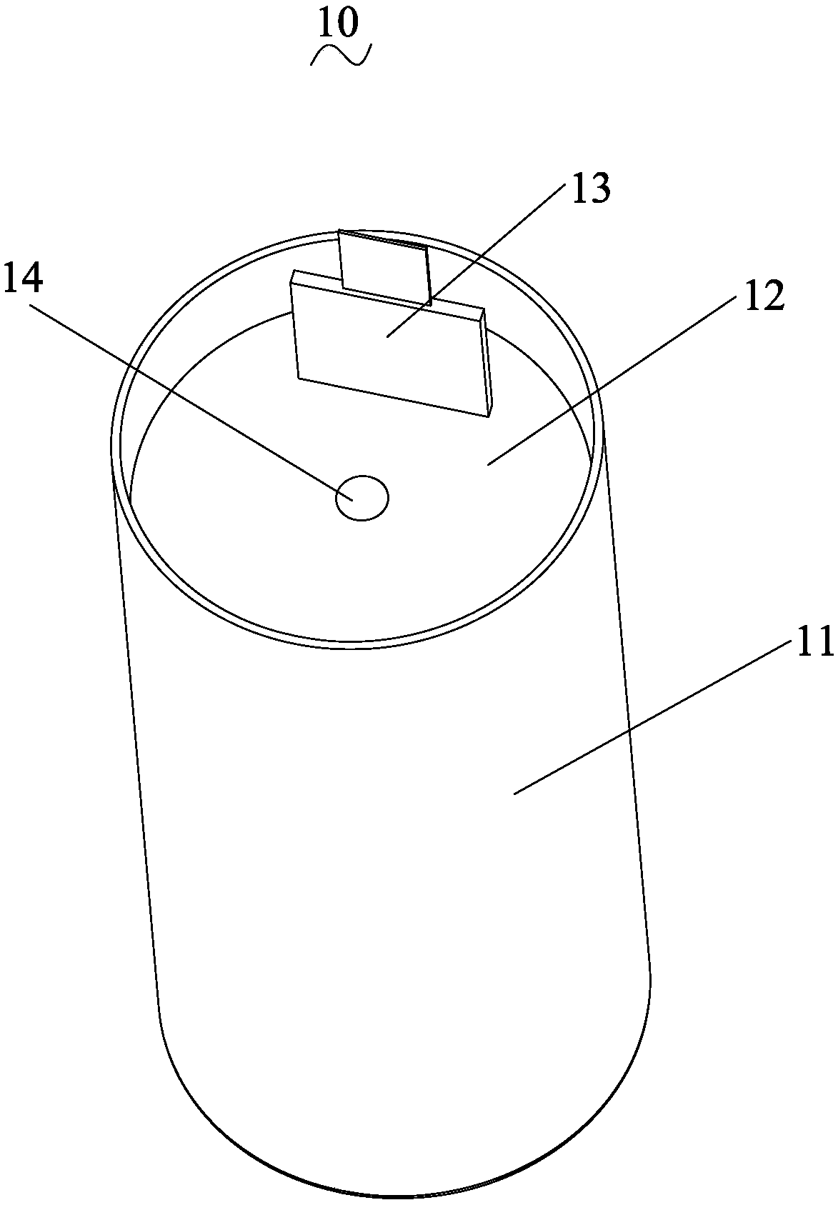 Equipment for achieving welding of plate lug at electric core bottom and steel shell