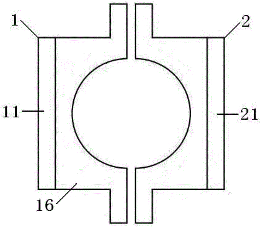 Special connection terminal for grading ring