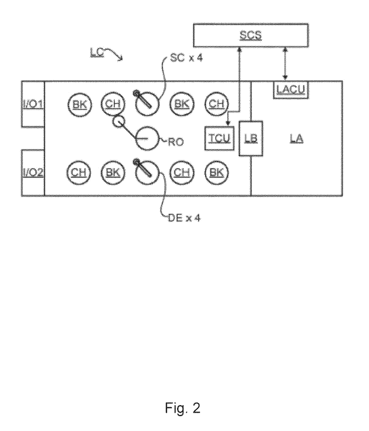 Apparatus for and a Method of Removing Contaminant Particles from a Component of an Apparatus