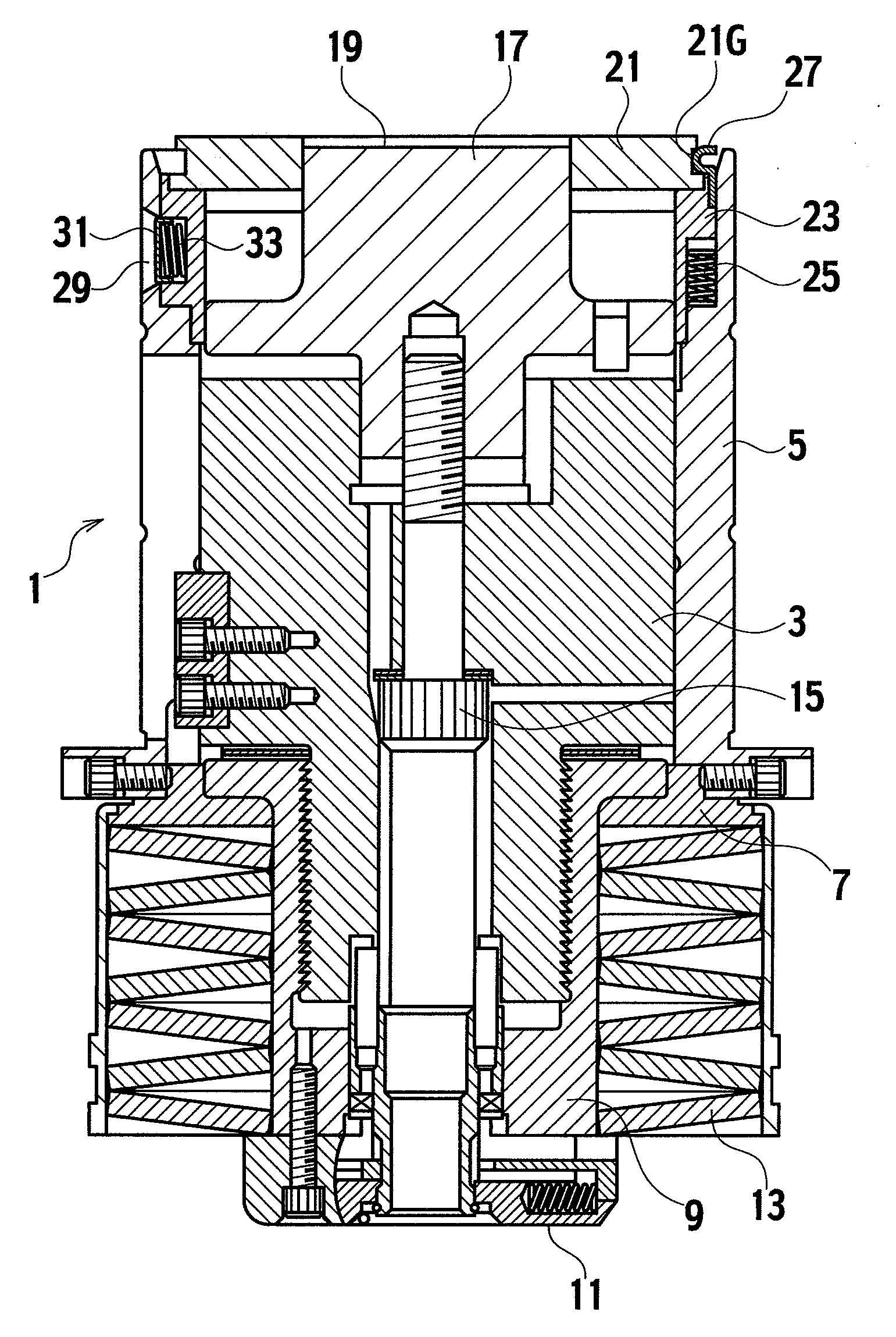 Stripper plate mounting apparatus