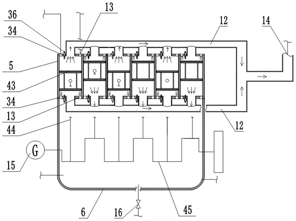 Liquid hydrogen and liquid oxygen direct injection piston type internal combustion power system