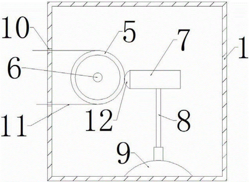 Textile yarn waxing device