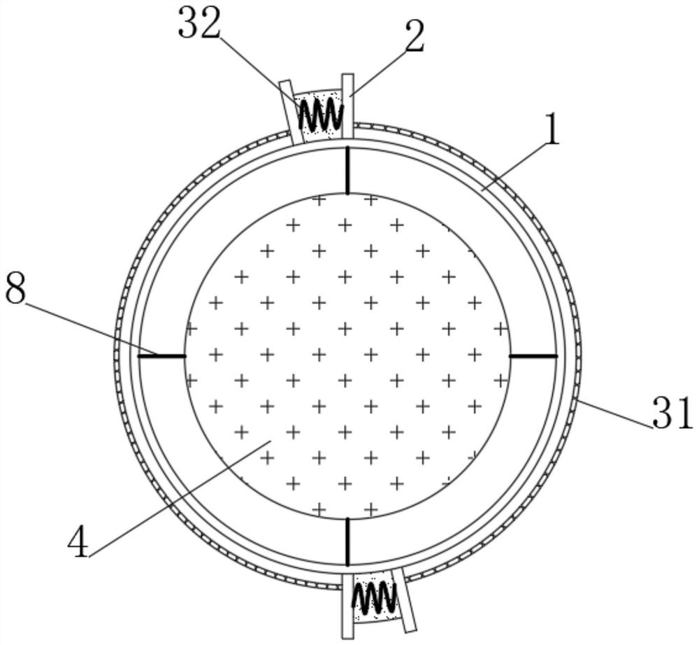 A preparation process of high-strength double-permeable curing concrete