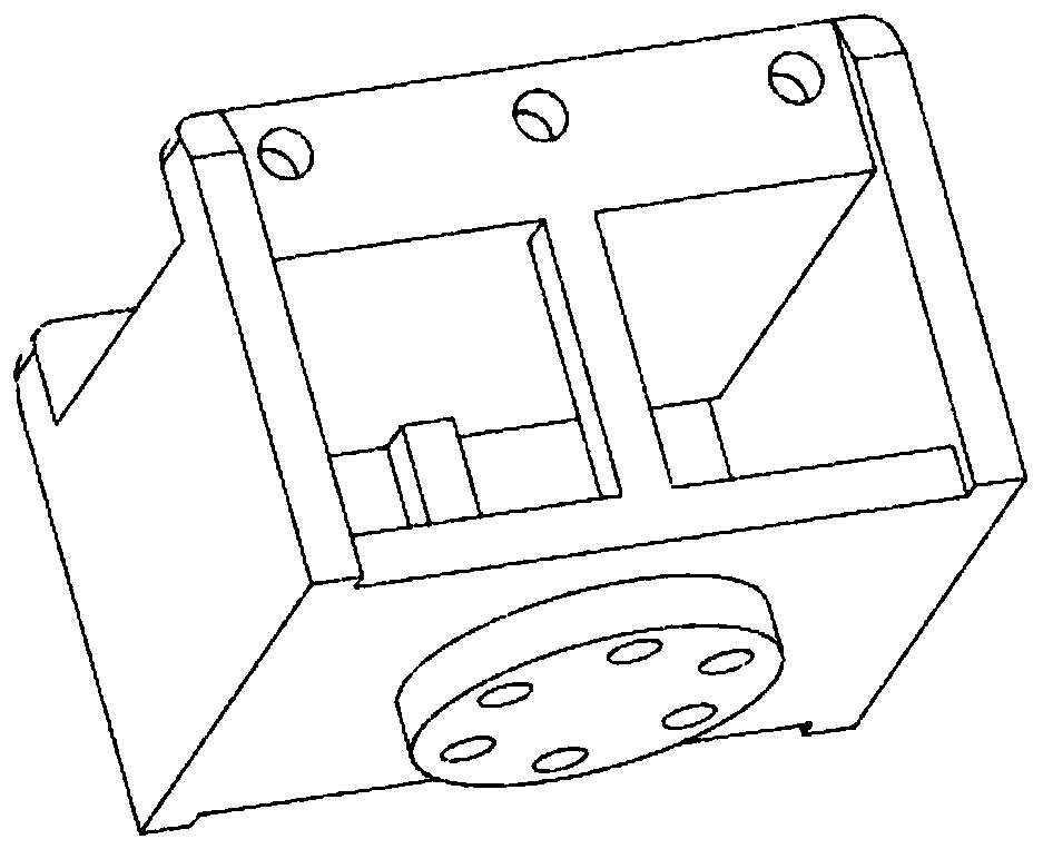 Flexible self-adaptive hub carrying mechanical arm