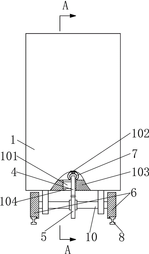 Self-driven tool box running on rail