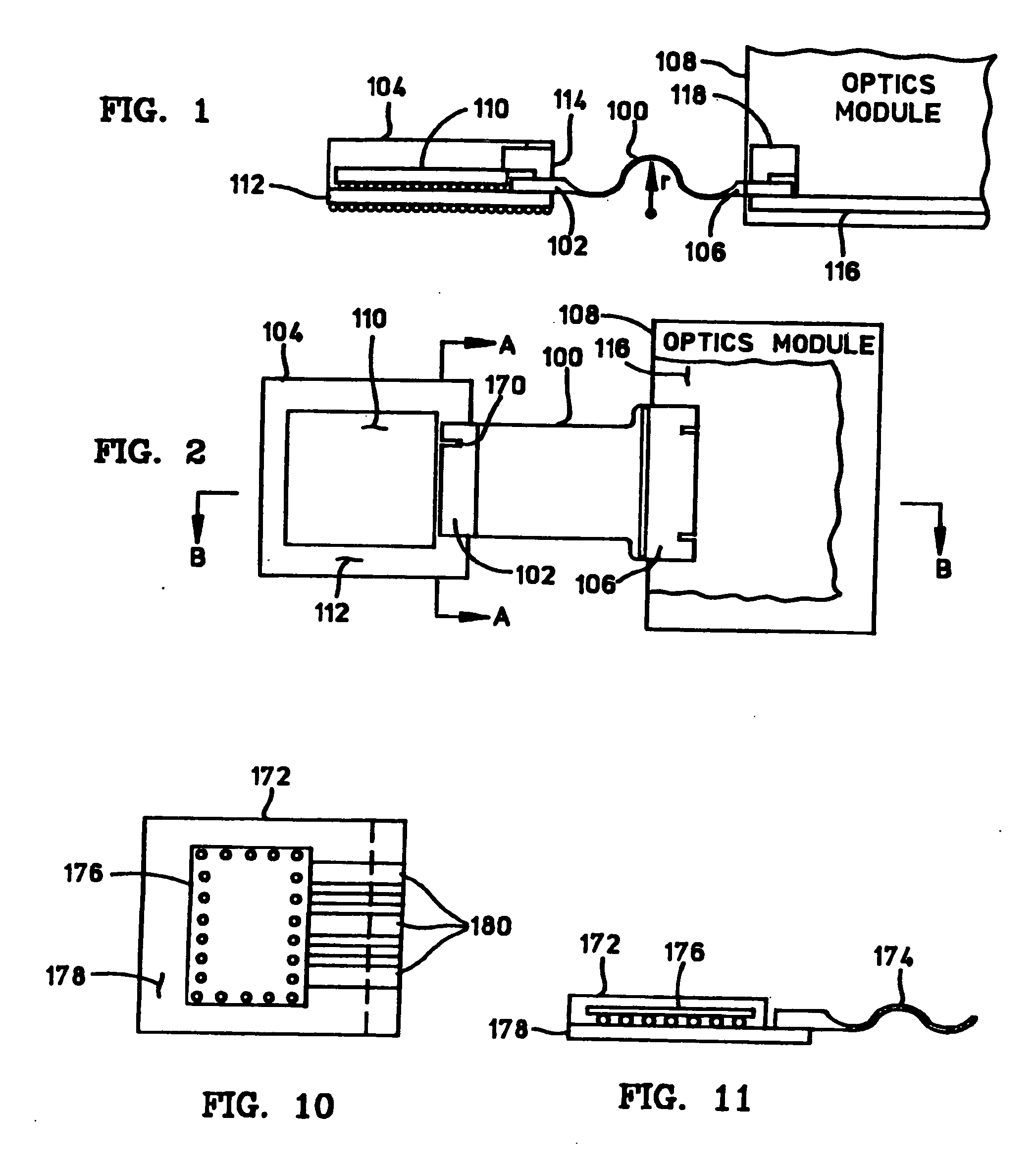 Flexible interconnect cable with coplanar waveguide