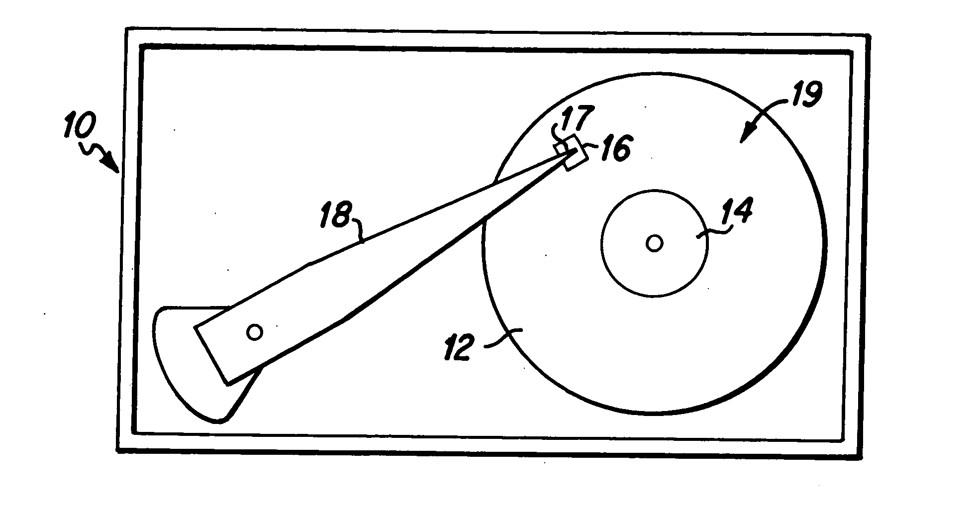 Localized pole tip heating device for magnetic head for hard disk drive