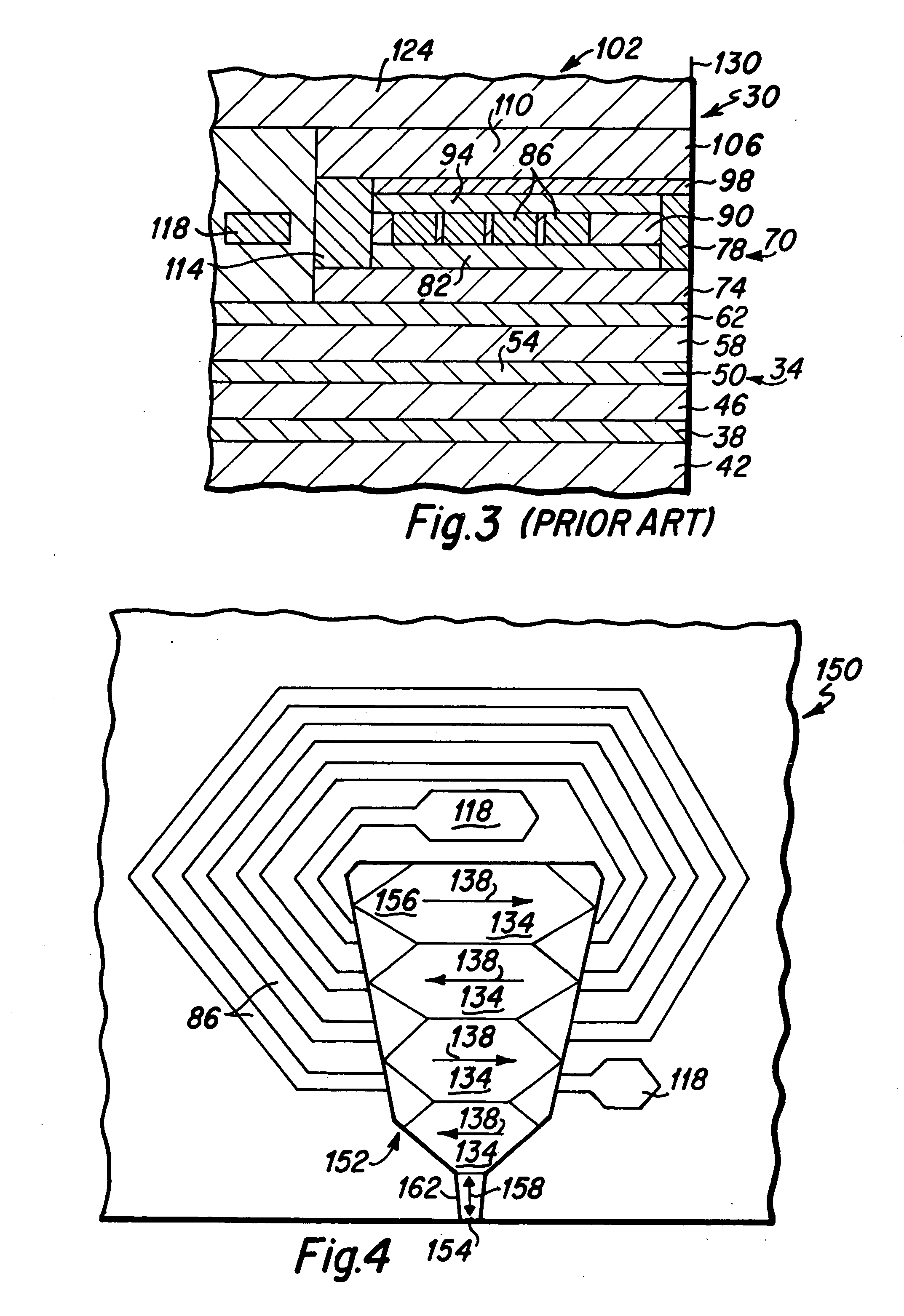 Localized pole tip heating device for magnetic head for hard disk drive