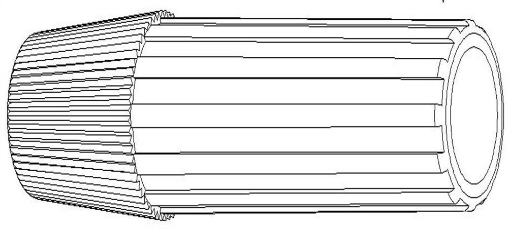 Quick assembly type tool rod body connecting structure